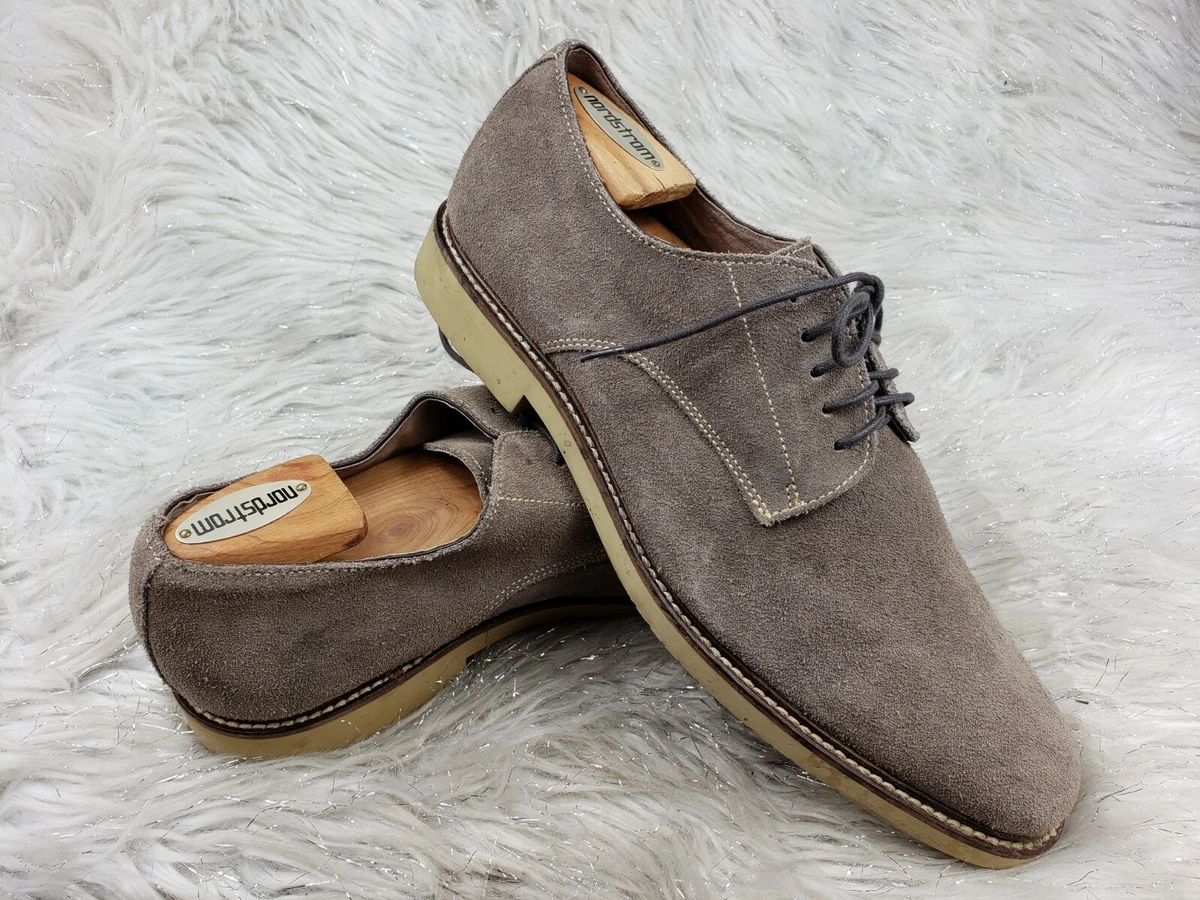 BANANA REPUBLIC Gray Suede Casual Shoes Size 9.5 M