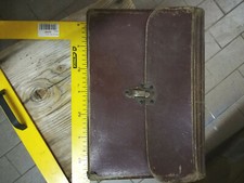 Antica Valigia Borsa IN CARTONE Cartella ZAINETTO  DA SQUOLA ELEMENTARE