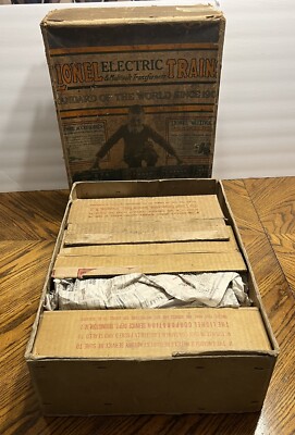 Antique 1920s Lionel 325E Train Set 10E Locomotive 339 332 341 ...