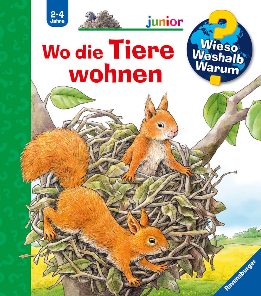 Ravensburger 32874 Wieso? Weshalb? Warum? Junior 46: Wo Die Tiere