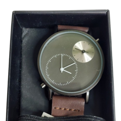 Classy Black Tomi Men's Watch Luxury Detail Gift Boxed T079 | eBay