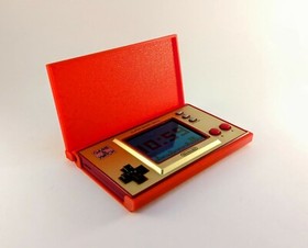 Game & Watch Carry Case - Mario & Zelda 35th Annivrsry - Wide Screen - New Wide