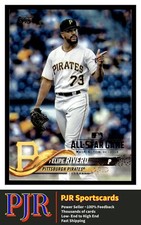 2018 Topps #293 Felipe Rivero Pittsburgh Pirates  All-Star Stamp