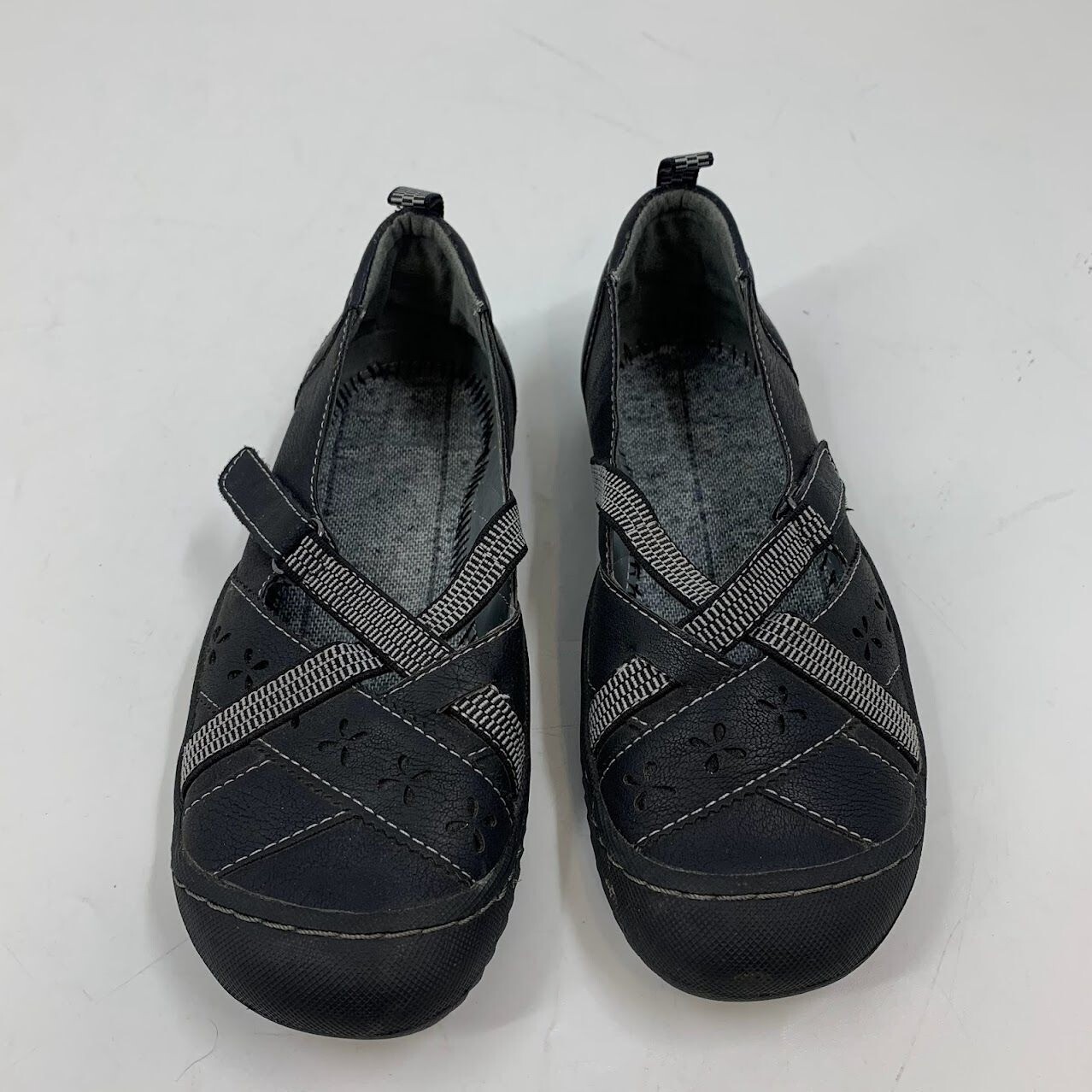 JBU Jambu Women's Comet Mary Jane Memory Foam Black V⦠- Gem