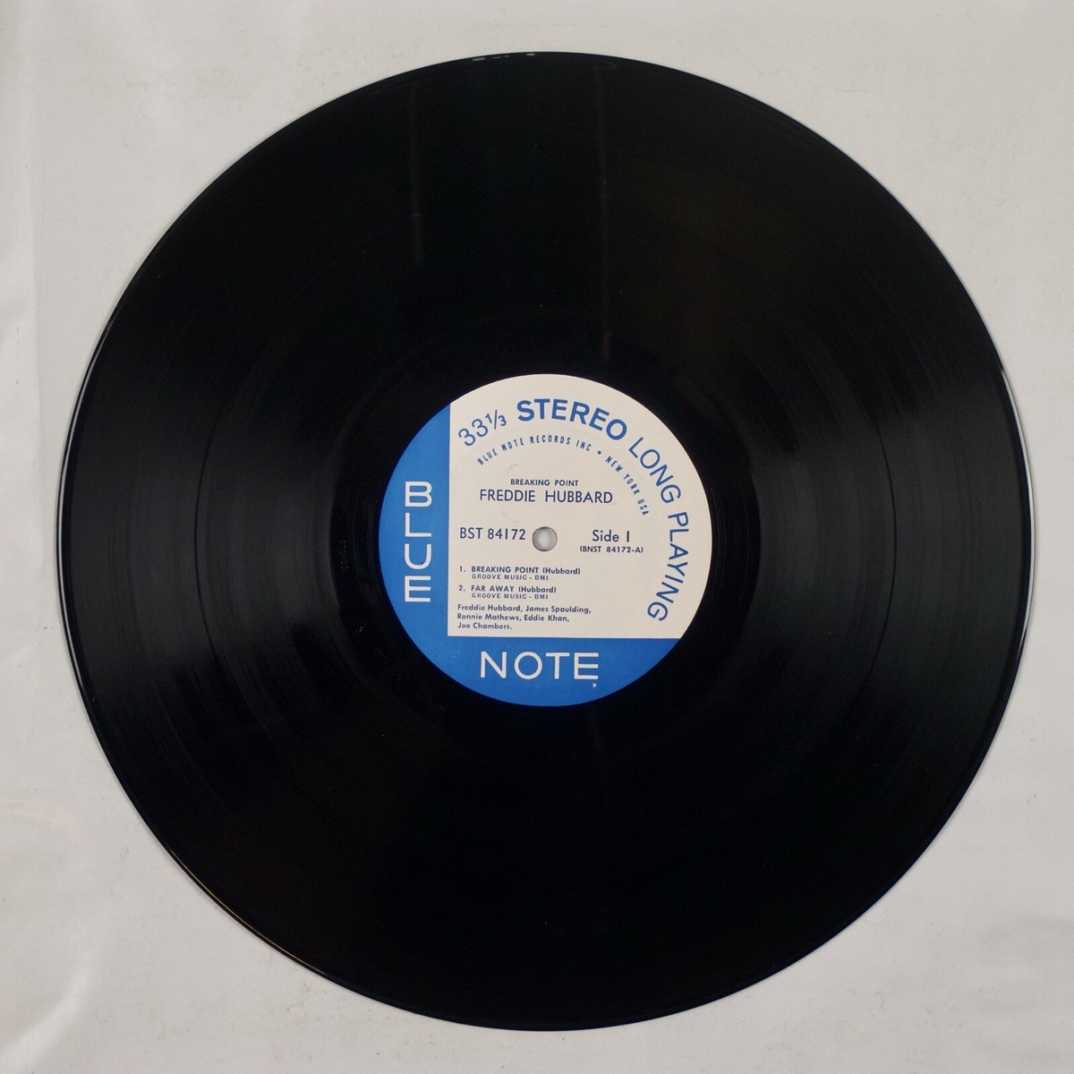 米LP Freddie Hubbard Breaking Point BST84172 Blue Note /00237 FREDDIE HUBBARD - Freddie Hubbard - Breaking Point! LP (Tone