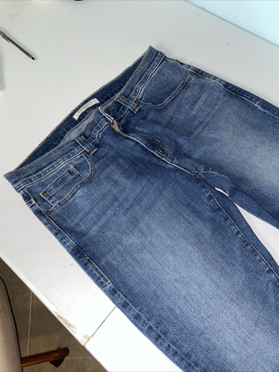 Fidelity men's Jeans Torino 36x35 Valley Blue Manhattan | eBay