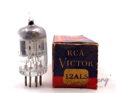 12AL5 Tube à vide RCA NOS NIB - France