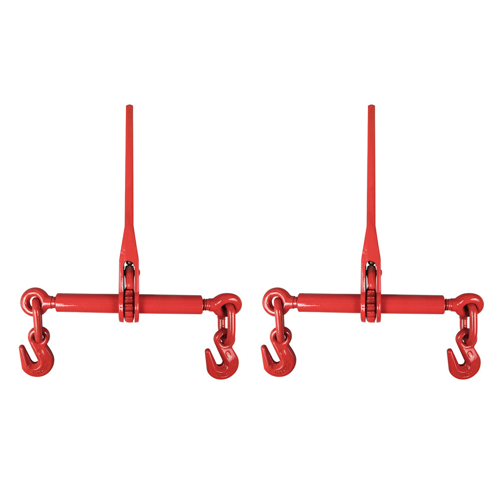 Eisen 5/16''-3/8" Chain Binder Kit Ratchet Load Binder Capacity 19,000 Lbs 2PCS