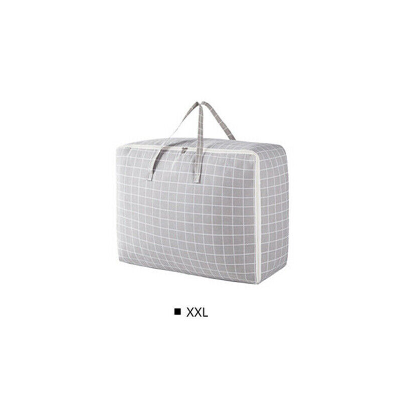 Clothes Quilt Blanket Storage Bag Fabric Organizer Waterproof Zipper