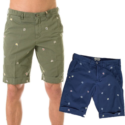 Bermuda uomo 40WEFT SERGENT BE064 short pantaloncino blu cotone 54 | eBay