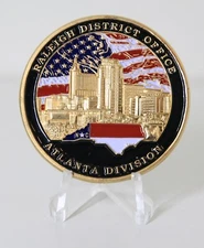 Drug Enforcement Administraion (DEA) Raleigh NC District Office Challenge Coin