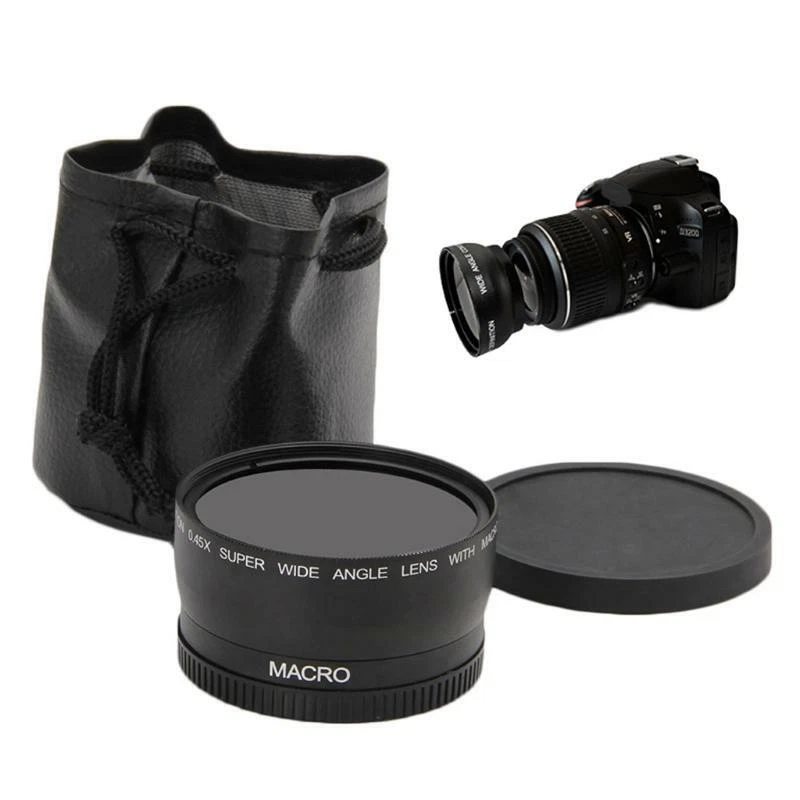 Wide Angle and Macro Lens 58mm 0.45x0.45 for Canon EOS 350D/400D/450D/500D/600D - Image 4 of 4