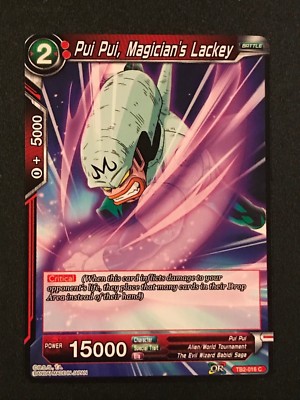 Dragonball Super: Pui Pui, Magician's Lackey TB2-016 C - Common - Rot