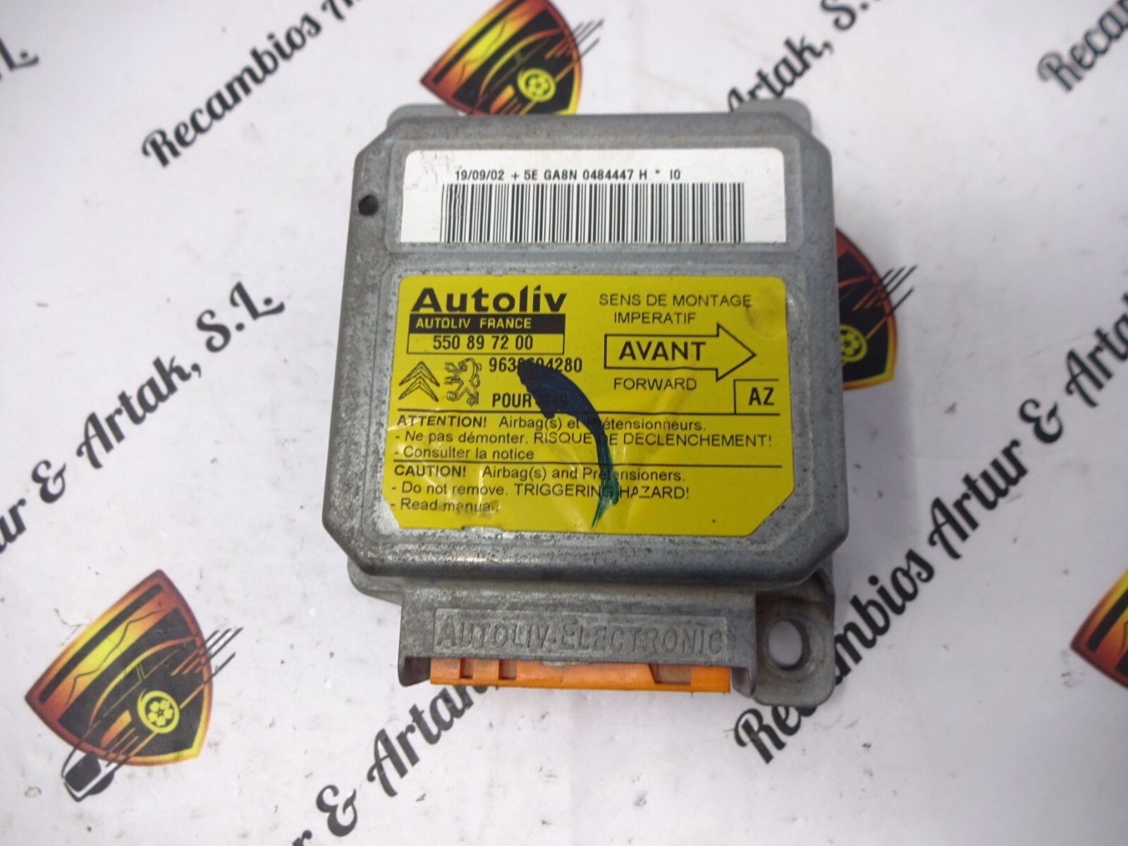 Control Unit Citroen 9636894280AZ 550897200 9636894280 AZ