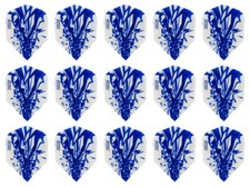 5 New Sets Harrows Rapide Standard Dart Flights Ships w/ Tracking - Blue