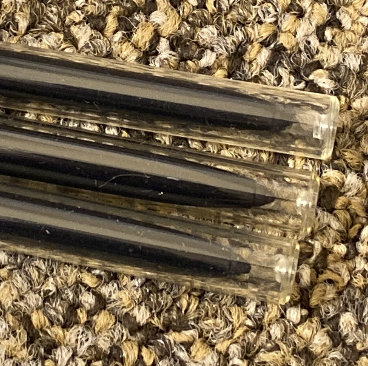 3 Almay Easy Eyes Selft Sharpening Eye Pencil ~EBONY NEW