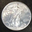 1992 Uncirculated American Silver Eagle US Mint Issue 1oz Pure Silver #N876