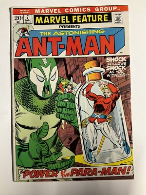 MARVEL FEATURE 7 FN FINE 6.0 STAPLE PUNCHED MARVEL 