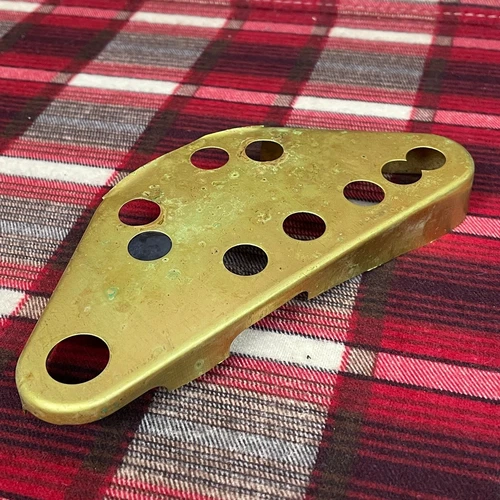 Vintage 1969 Gibson EB-3 Bass Guitar Control Cavity Copper Shielding Plate EB3