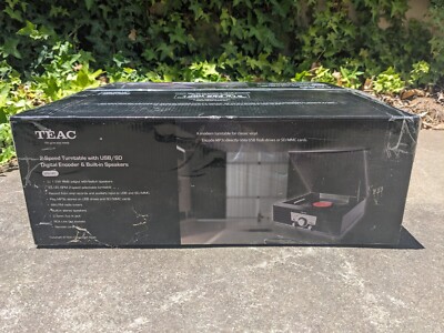 TEAC 2-Speed Turntable USB/SD Digital Encoder LPU191 NEW Vinyl