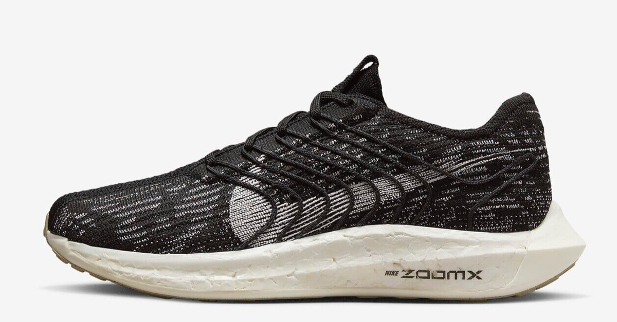 Nike ZoomX Pegasus Turbo Next Nature DM3413-001 Mens 12 Running Shoes Black Sail Cut in half: Nike Pegasus Turbo Review | RunRepeat main image 3