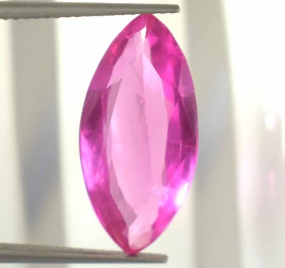 Natural Mogok Pink Ruby 9.80 Ct Marquise Gemstone Certified C4390
