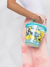 Ss22 Moschino Couture Jeremy Scott Child's Fantasy Sand Bucket Top Handle Bag