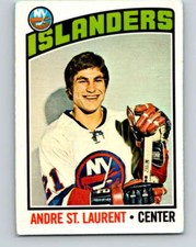 (HCW) 1976-77 O-Pee-Chee #29 Andre St. Laurent  New York Islanders V11952