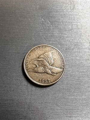 1857 Flying Eagle Cent XF Extra Fine (see photos) ready to ship today!! #264