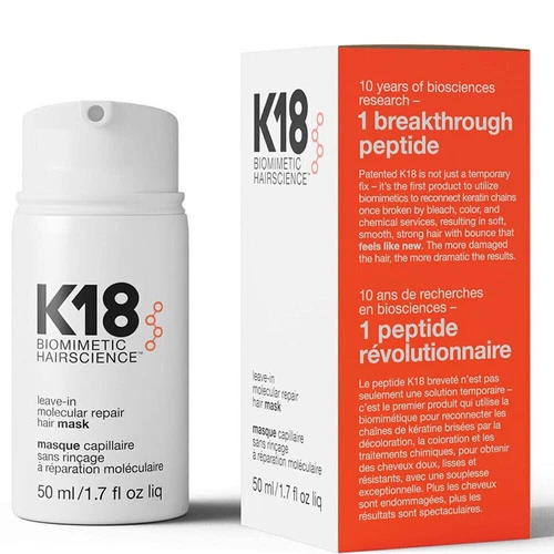 2 X K18 Leave-in Molecular Repair Hair Mask For All Hair Types Hair Care 50ml AU - Picture 5 of 13
