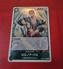 Bandai One Piece Card Game Roronoa Zoro PRB02-006 R Alt Art Foil JP