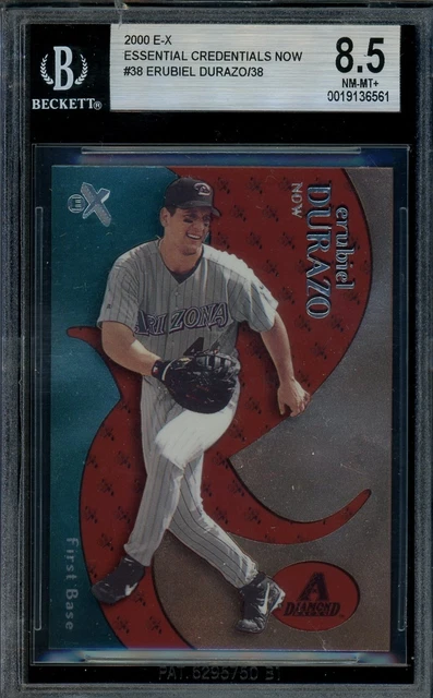 2000 Fleer E-X Erubiel Durazo Essential Credentials Now /38 #38 Diamondbacks