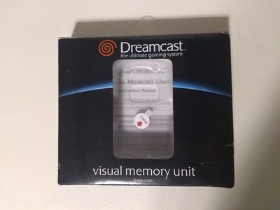 Sega Dreamcast VMU Empty Box & Inserts Only, VMU Device Not Included