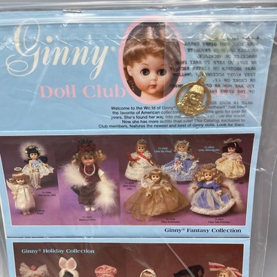 Vtg Ginny Doll by Vogue Dolls Calendar/Collection Book/Club