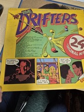 Vintage Vinyl Double LP The Drifters 24 Original Hits 1975 CHARITY SALE