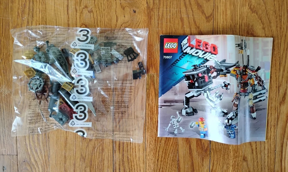 LEGO - THE LEGO MOVIE - MetalBeard's Duel (70807) - NEW & Retired, NO BOX - Image 3 of 3