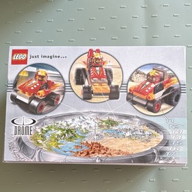 LEGO Racers Drome Racers Red Bullet Set 4582 Pull-Back Motor