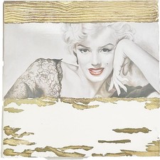 Quadro da parete con strass Marilyn Monroe 100 x 100 cm