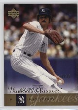 2004 Upper Deck Yankees Classics Gold 11/30 Ron Guidry #56 7xr