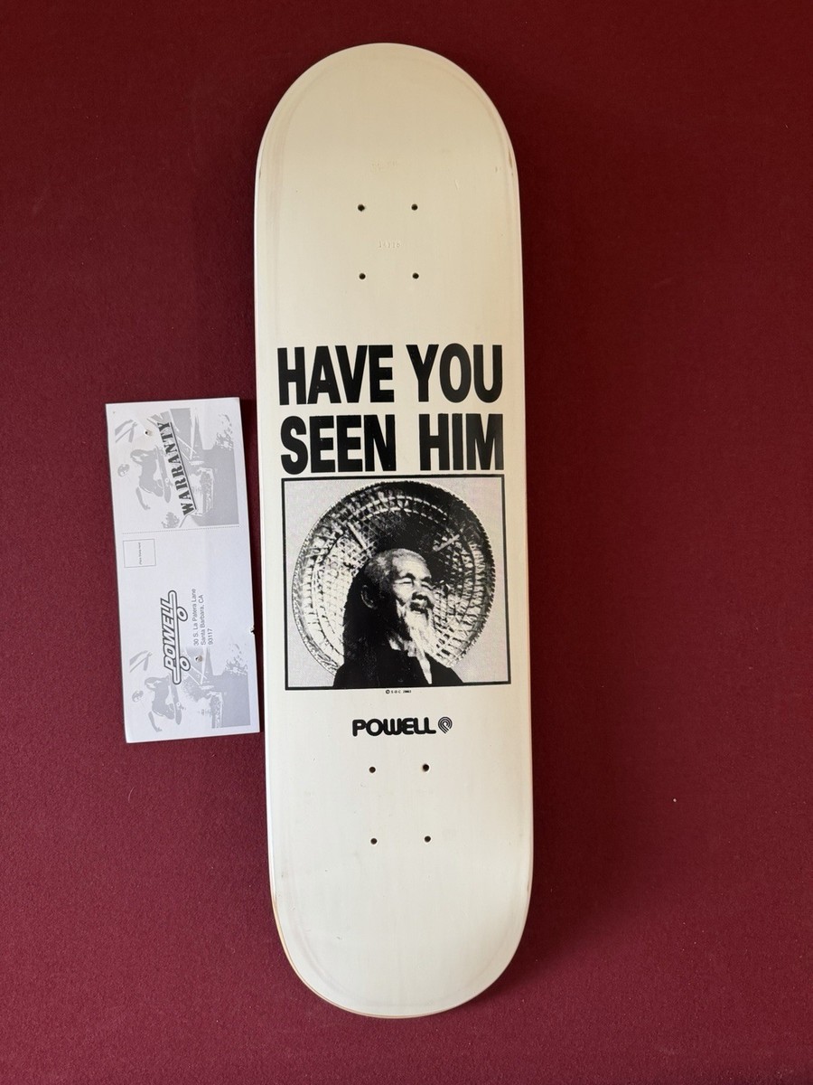 Powell vintageデッキ 2004 Powell Animal Chin Skateboard Vintage Deck Old School Rare