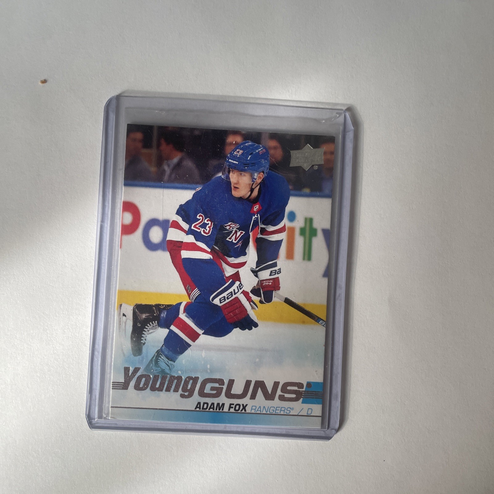 2019-20 Upper Deck #228 Adam Fox Young Guns