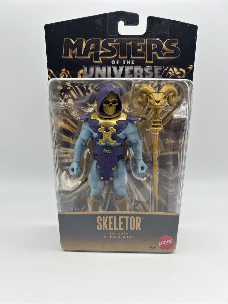 MOTU Masters of The Universe Core Gold Variant SKELETOR 5
