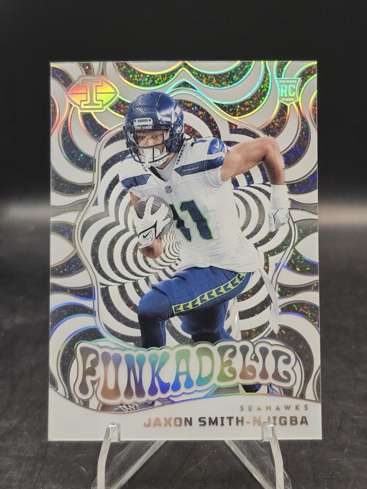 Jaxon Smith-Njigba Panini Illusions Funkadelic #16 Stardust