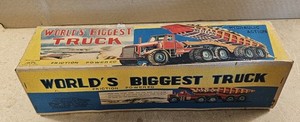 Alps Japan "Worlds Biggest truck" Tin (Euclid 1LLD) Western WITH BOX