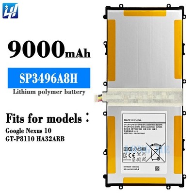 Samsung Google Nexus 10 Tab Battery SP3496A8H 9000mAh - Local Seller!