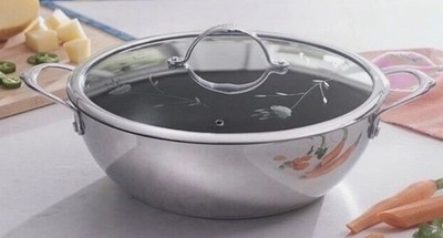 Princess House PRINCESS HERITAGE  SIGNATURE 9-Qt. Nonstick Round Casserole 10622
