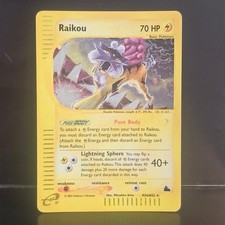 Raikou H26/H32 Holo Holo Rare Skyridge Pokemon HP on eBay