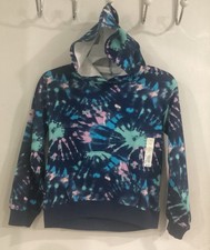 Girls SO Favorite Hoodie - Tye Dye Splash Multicolored Size M 8  25.00 NEW