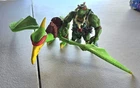 TMNT 1993 Cave Turtle Raph Raphael + Tubular Pterodactyl Vintage Turtles Dino
