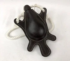 Leather Beaver Ball or Shot Pouch
